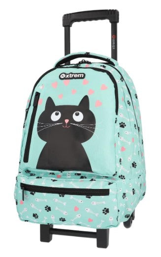 Kit Conjunto 4 Pcs Mochila Carrinho