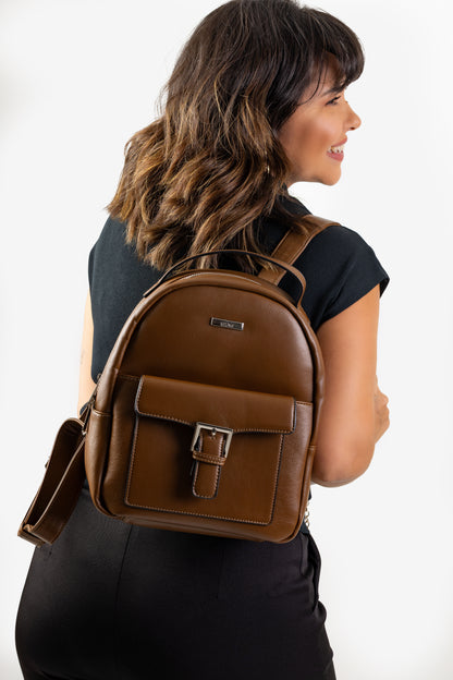 Bolsa Mochila Feminina Piemonte Poliuretano