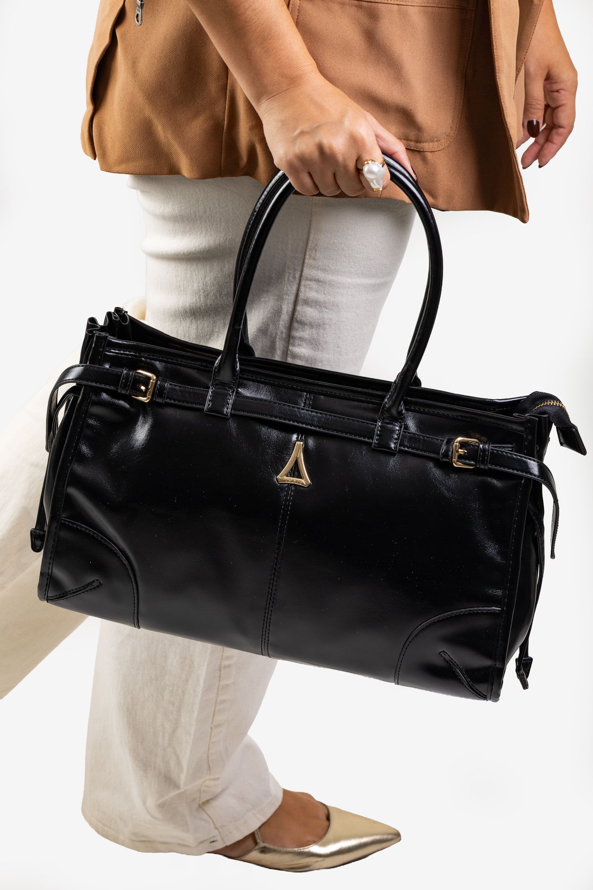 Bolsa Média Elegance Poliuretano
