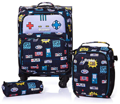 Kit Xtrem Mala Lancheira Estojo Speedy Pack