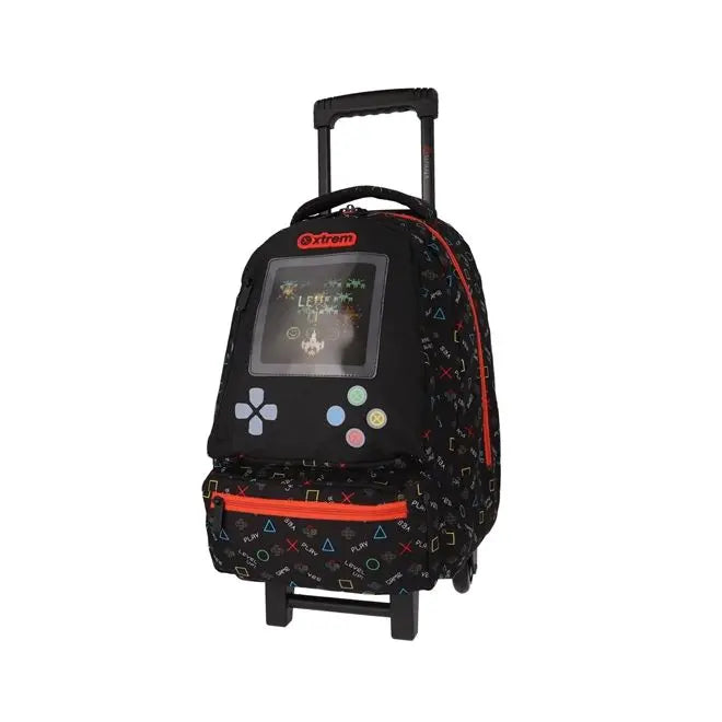 Kit Conjunto 4 Pcs Mochila Carrinho